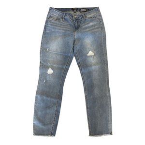 Kenneth Cole New York Light Blue Distressed Jeans